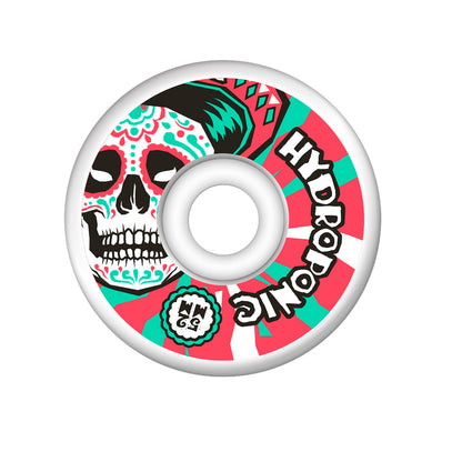 Roues de skateboard HYDROPONIC MEXICAN SKULL 2.0 - 01 Rouge 100A 