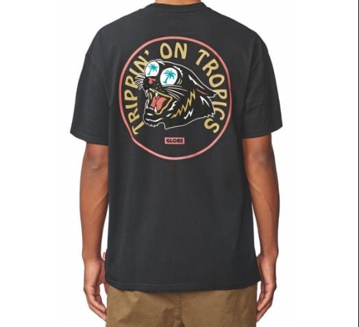 Globe Trippin' Tee - Black