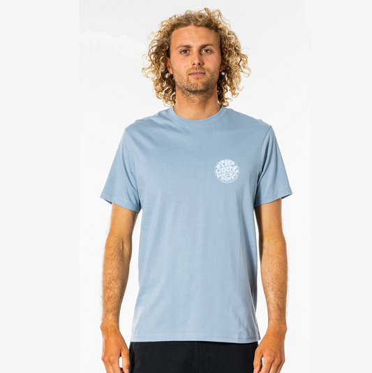 Rip Curl Wettie Essential Tee Blue Gum Ctest9
