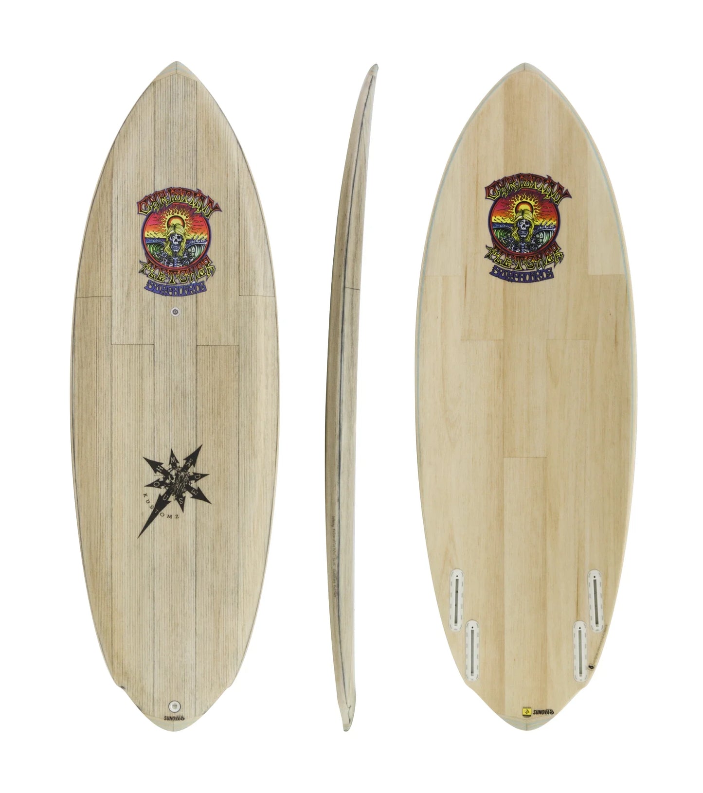 Sunova Doheny CF Morphlex Team - Futures - 4 Fins