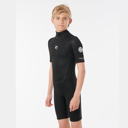 Rip Curl Junior Freelite Fl Spring Shorty Wfposj - Black