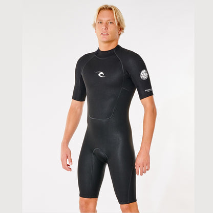 Rip Curl Freelite Short Sleeve 2Mm Springsuit Black Wfposm