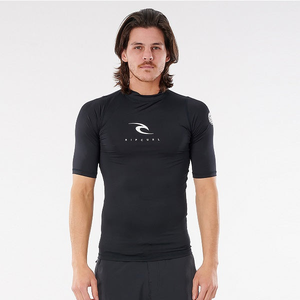 RIPCURL Corps T-shirt UV à manches courtes noir WLE3KM