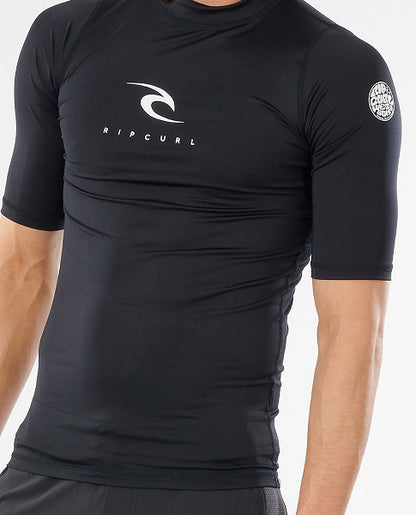 RIPCURL Corps T-shirt UV à manches courtes noir WLE3KM