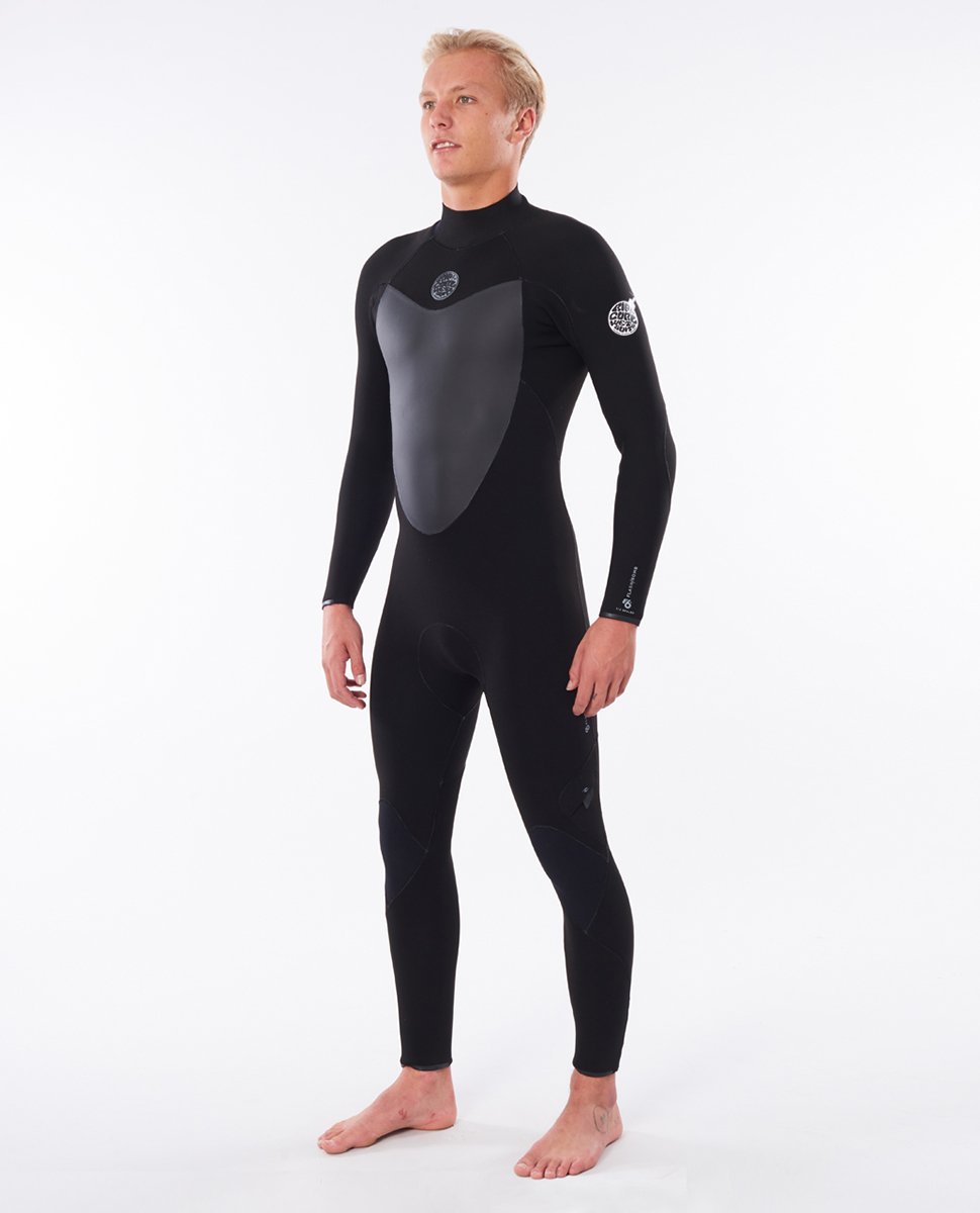 COMBINAISON RIPCURL FLASHBOMB 5/3 B/ZIP STMR 2022 noir | WSTYKF (E6)