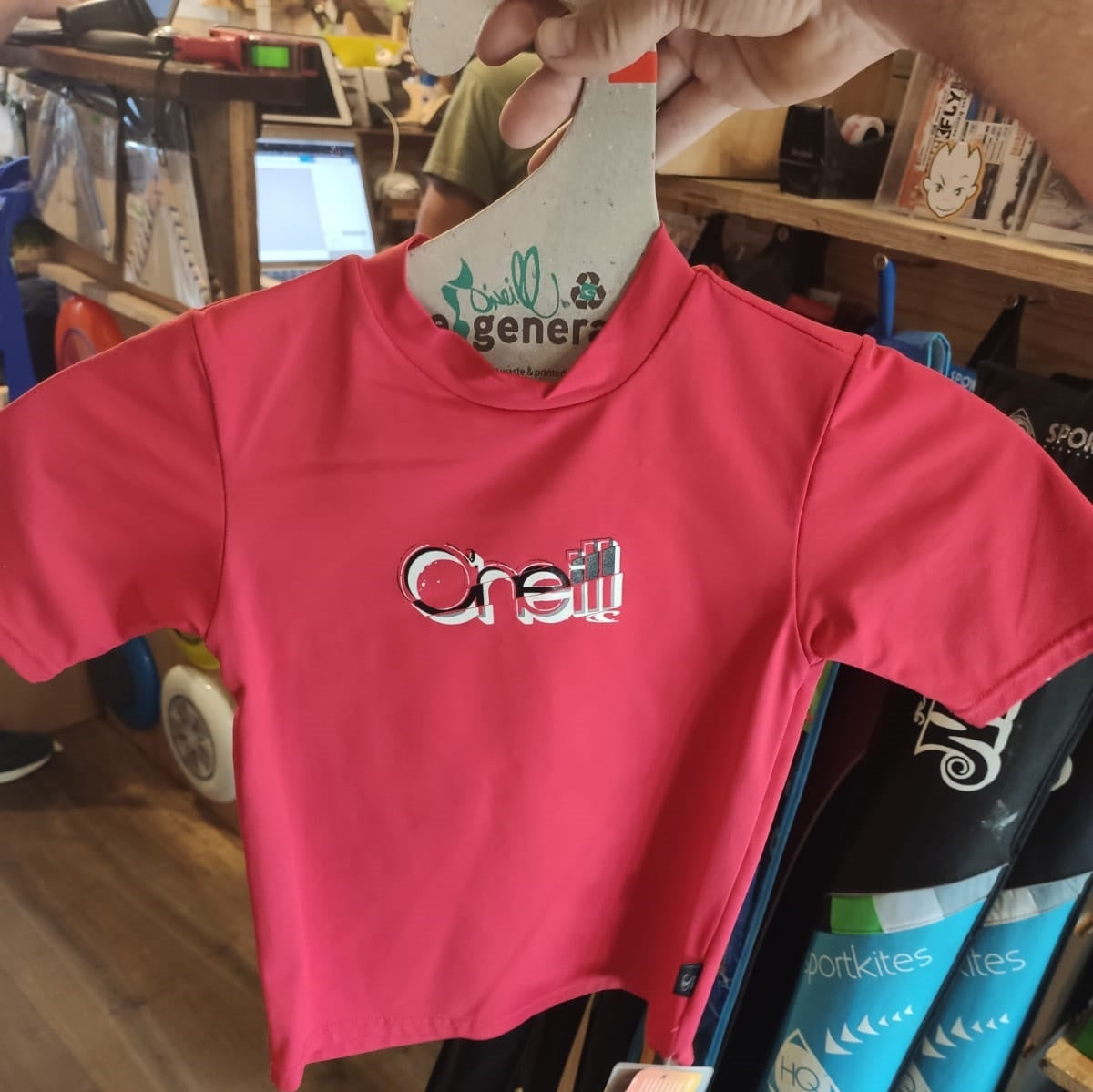 O'Neill UV Protection Toddler Skins S/S Rash Tee Red 4 years