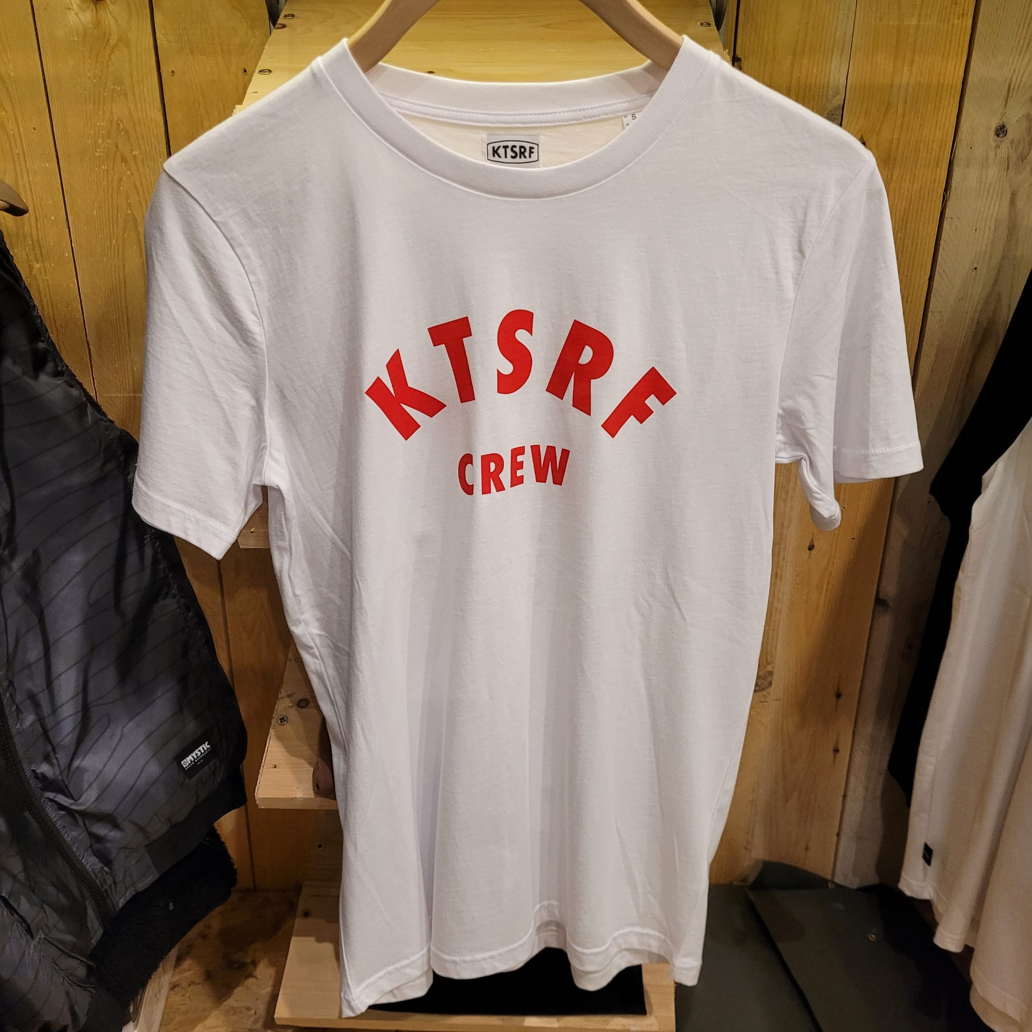 KTSRF teeshirt White CREW