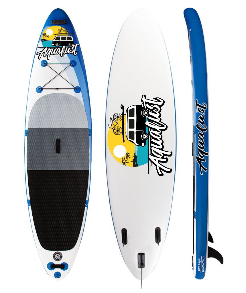 Base Sports Aqualust 10'6'' (320*81*15) SUP Board Package - Bleu