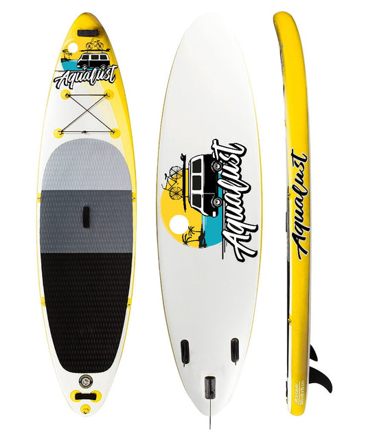 Base Sports Aqualust 10'6" (320*81*15) SUP Board Package - Yellow