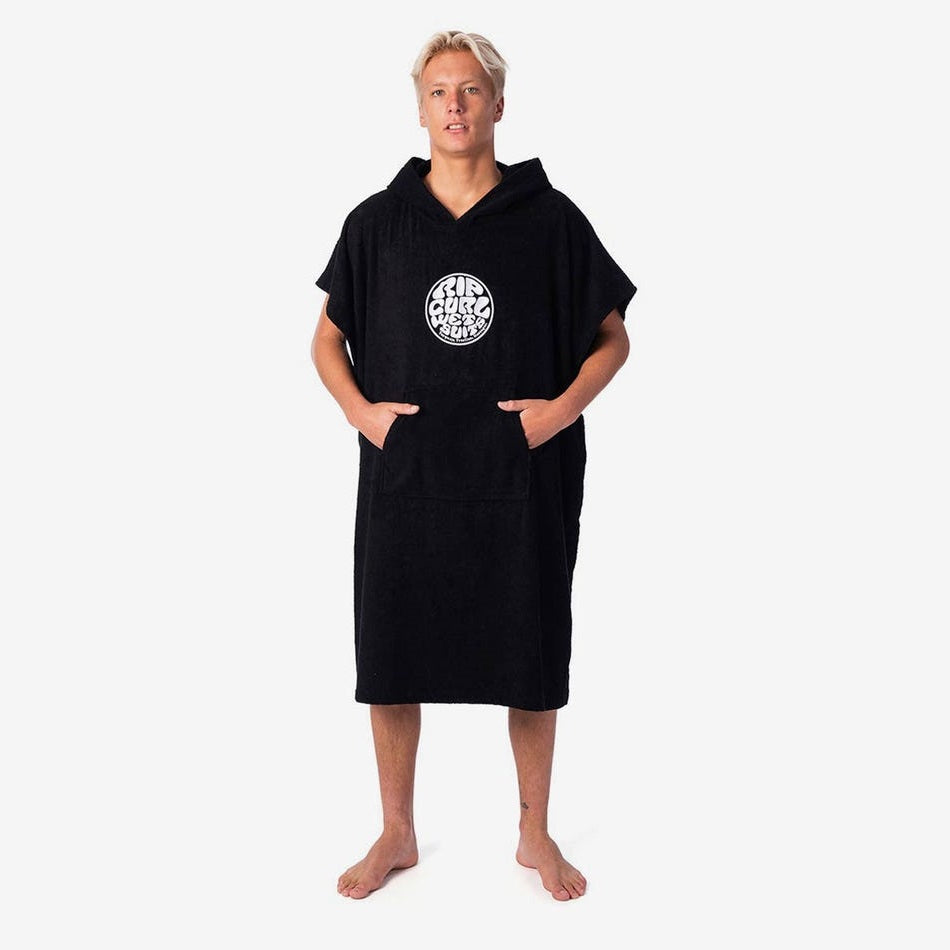 Rip Curl Wet As Hooded Towel Black Ctwce1 00Gmto