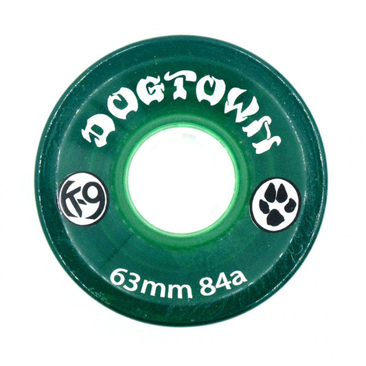Dogtown K-9 Cruiser 63Mm 84A Wheels Green (4X)