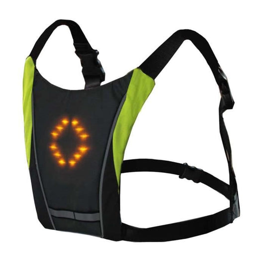 Gilet de clignotant de sécurité sans fil LED 