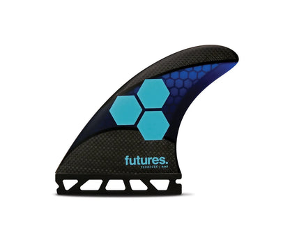 Futures Am1 techflex Blue Cyan Single Thruster - Medium