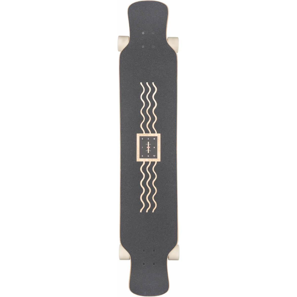 GLOBE Geminon XL - Spray Wave/Black 10525324 Copper 47 - Dancing Longboard Complete