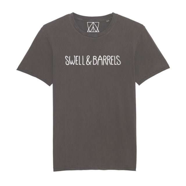 SWELL&BARRELS Tee print - brod grey
