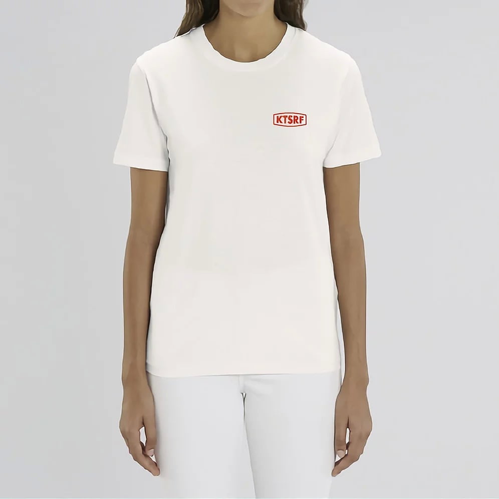KTSRF teeshirt White/Red