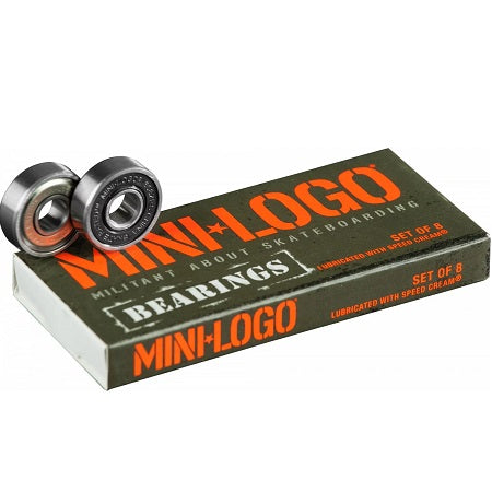 Mini Logo Precision Skateboard Abec 7 Bearings