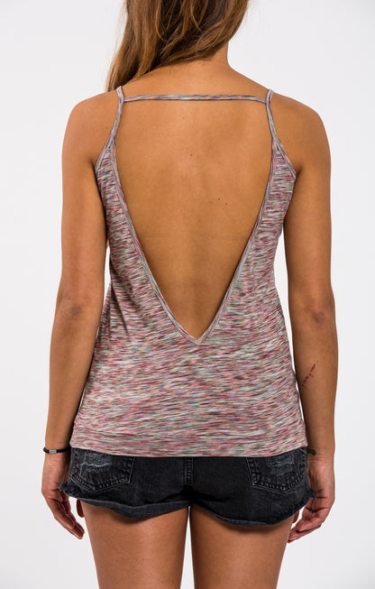 Mystic Strappy Top Bribe 2016 Gris Foncé Multi