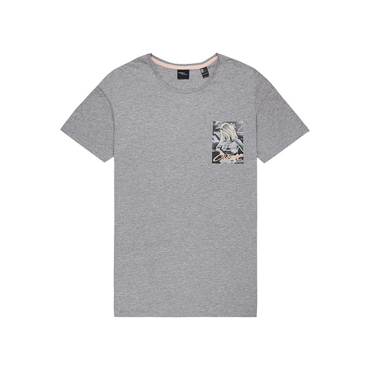 O'NEILL LM T-SHIRT Fleur - gris