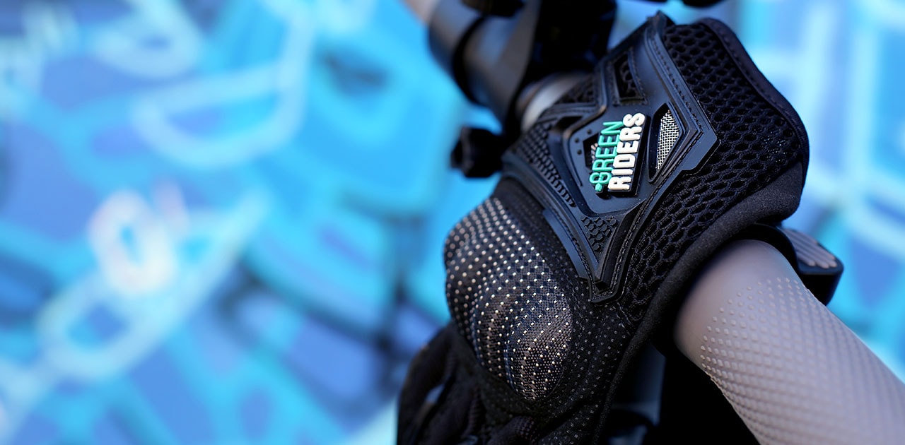 GREEN RIDERS gloves for E-scooter - Large