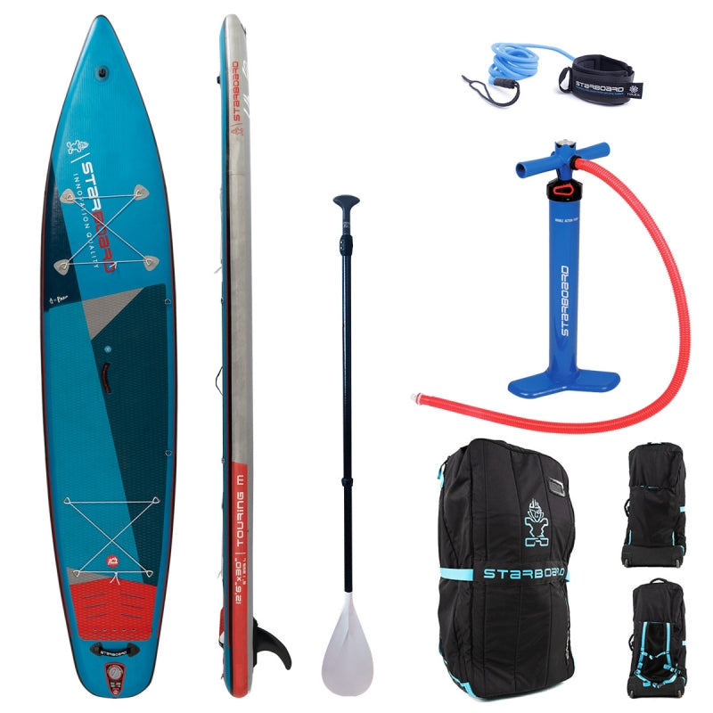 2022 SUP Gonflable TRIBORD 12'6" X 30" Touring M ZEN | Chambre simple avec palette