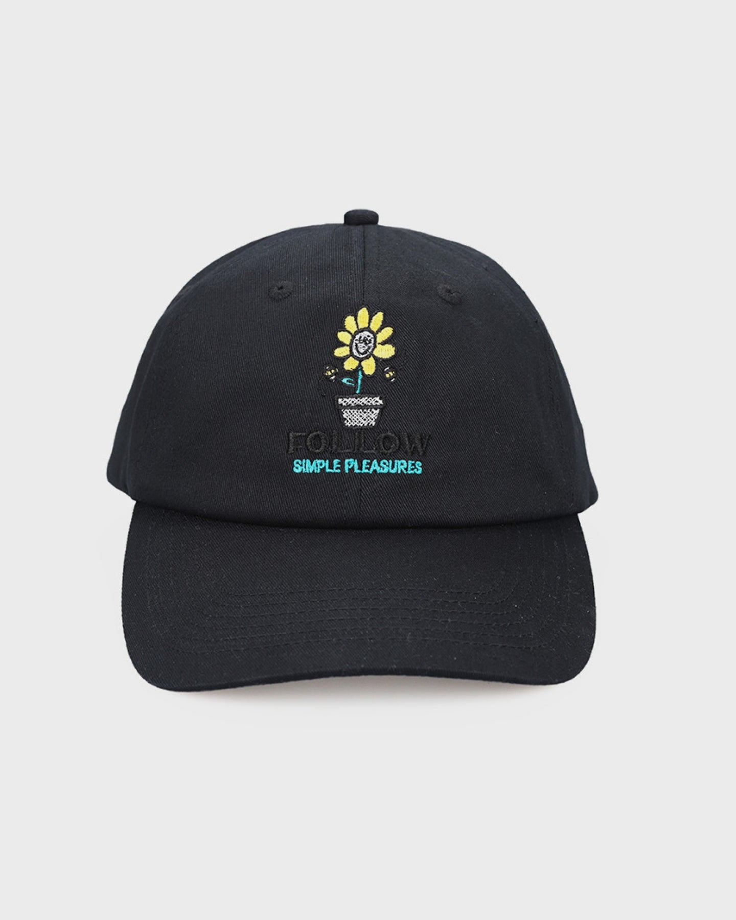 2023 Follow Simple Cap - Black