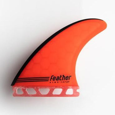 Feather Fins Athlete Single Tab Gony Red Carbon Small (55-70Kg)