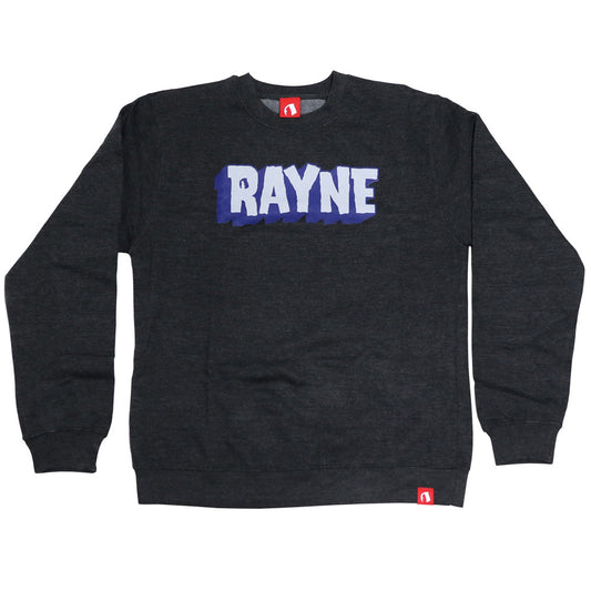 RAYNE Longboards Giant Logo Crew Neck Sweatshirt - Large