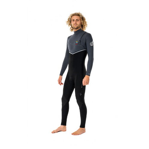 Rip Curl Flashbomb Search 5/3 Z/Free Str Wetsuit Wsm9Df Charcoal (E6)