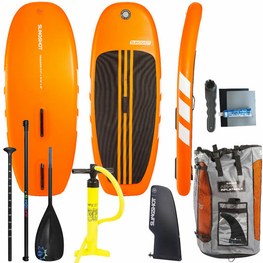 SLINGSHOT TRACKER 7' AIRTECH PACK AVEC SUP WINDER V1 BOARD | UTILISÉx