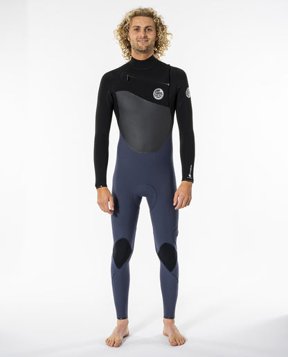 COMBINAISON RIPCURL FLASHBOMB 5/3 C/ZIP STMR 2022 WSTYDF - Ardoise (E6)