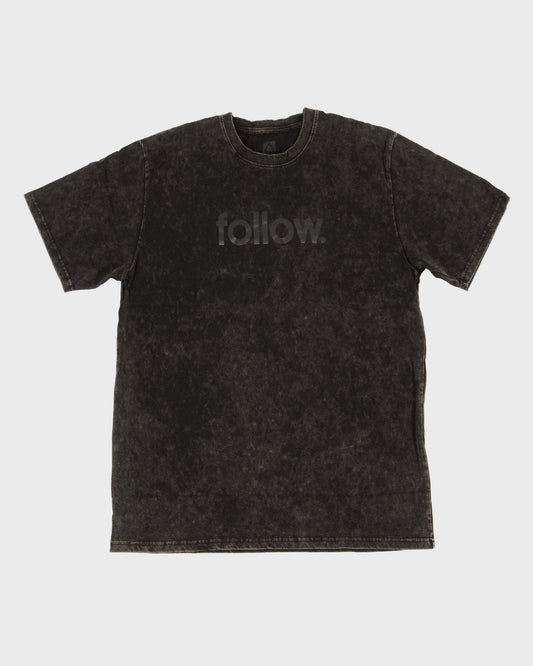 T-shirt Follow Corp Stone 2023 - Noir