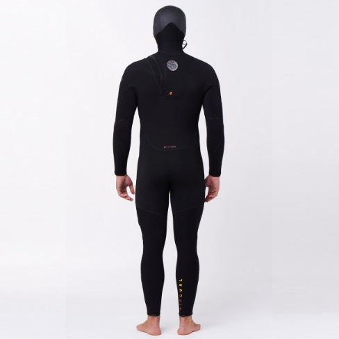 Rip Curl Flashbomb Heat Seeker 5/4 Zip Free Hooded Wetsuit - Wetsuit Wst5Wf (E6)